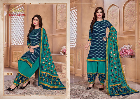 Mayur Creation Ikkat Vol 4 Casual Cotton Printed Salwar Kameez Collection