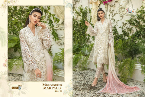 Shree Fab Mbroidered Mariya B Vol 11 Pakistani Designer Salwar Kameez