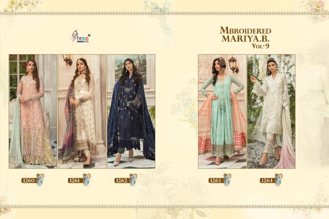 Shree Fab Mbroidered Mariya B Vol 11 Pakistani Designer Salwar Kameez