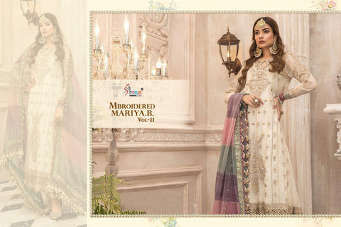 Shree Fab Mbroidered Mariya B Vol 11 Pakistani Designer Salwar Kameez