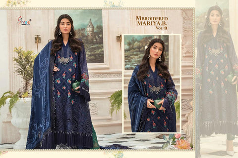 Shree Fab Mbroidered Mariya B Vol 11 Pakistani Designer Salwar Kameez