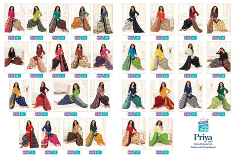 MCM Lifestyle Presents Priya Vol 9 Fancy Designer Kurtis Collections