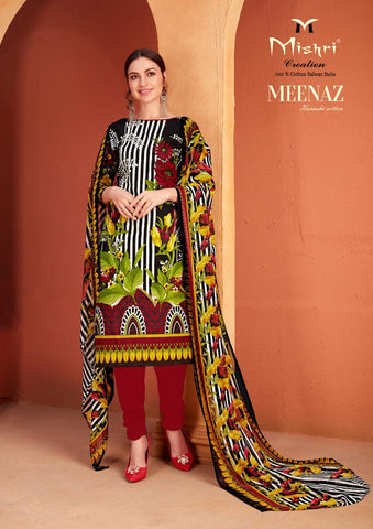 Mishri Meenaz Vol 4 Pure Cotton Printed Designer Salwar Suit