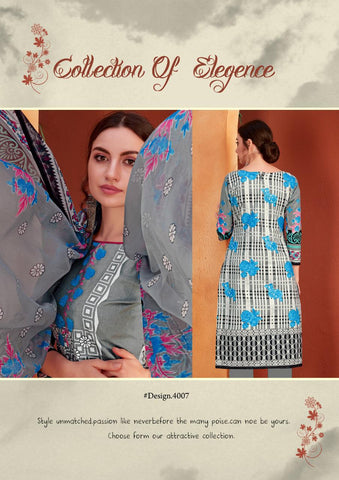 Mishri Meenaz Vol 4 Pure Cotton Printed Designer Salwar Suit