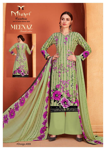 Mishri Meenaz Vol 4 Pure Cotton Printed Designer Salwar Suit