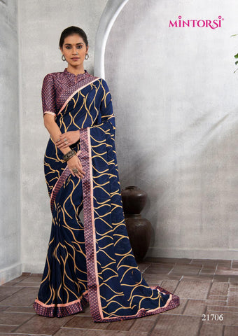 Mintorsi Presents Sally Beauty Fancy Designer Sarees
