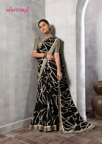 Mintorsi Presents Sally Beauty Fancy Designer Sarees