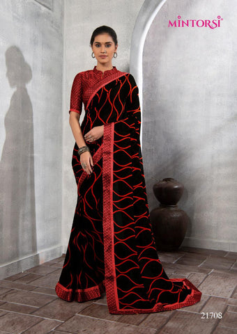 Mintorsi Presents Sally Beauty Fancy Designer Sarees