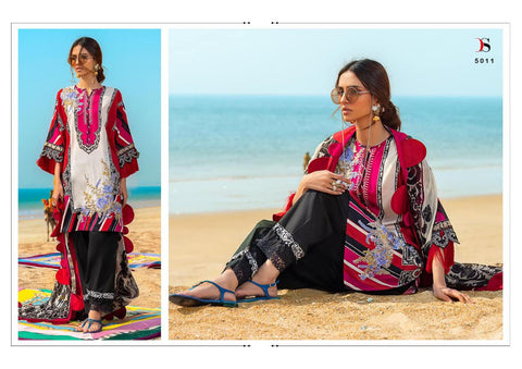 DEEPSY SUITS MUZLIN COTTON PAKISTANI CONCEPT DRESS MATERIAL
