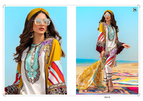 DEEPSY SUITS MUZLIN COTTON PAKISTANI CONCEPT DRESS MATERIAL