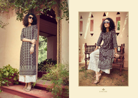 Maisha Presents Pirana Rayon Fancy Designer Kurtis Collection