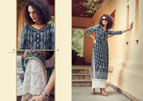 Maisha Presents Pirana Rayon Fancy Designer Kurtis Collection