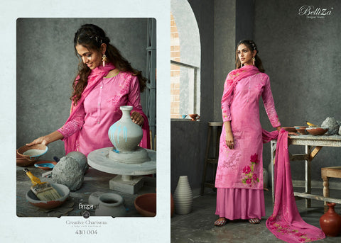 Belliza Designer Studio Nakshatra Cotton Digital Printed Collection Salwar Kameez
