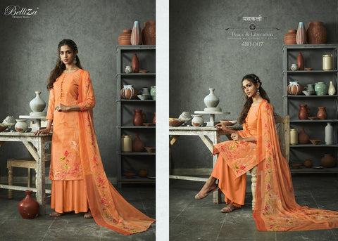 Belliza Designer Studio Nakshatra Cotton Digital Printed Collection Salwar Kameez