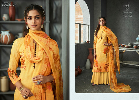 Belliza Designer Studio Nakshatra Cotton Digital Printed Collection Salwar Kameez
