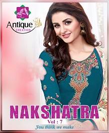 ANTIQUE CREATION PRESENTS NAKSHATRA VOL 7 EMBROIDERED SUIT COLLECTION