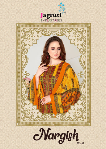 Jagruti Industries Nargish Vol 8  Desginer Salwar Kameez