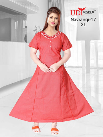 Navrangi Presents Cotton Fabric Gown Collection