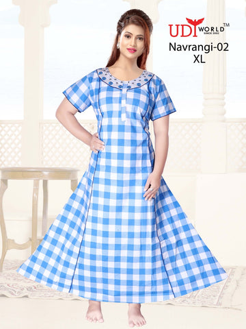 Navrangi Presents Cotton Fabric Gown Collection
