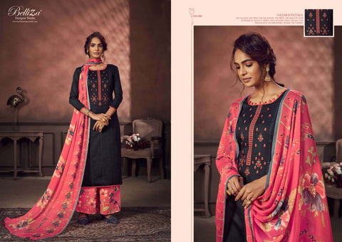 Belliza Designer Studio Nazar E Patiala Jam Cotton Kashmiri Salwar Kameez