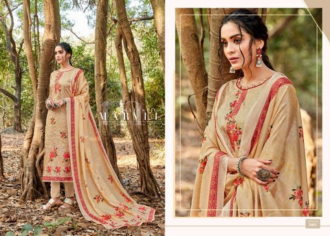 Nitara Presents Satin Georgette Fancy Designer Salwar Suits