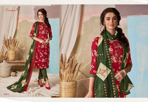 Suryajyoti Nitya Vol 1 Cotton Printed Casual Collection Suits