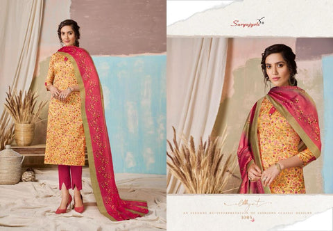 Suryajyoti Nitya Vol 1 Cotton Printed Casual Collection Suits