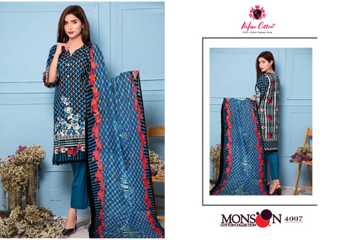 Nafisa Cotton Monsoon Cotton Collection Vol 4 Pakistani Karachi Suit