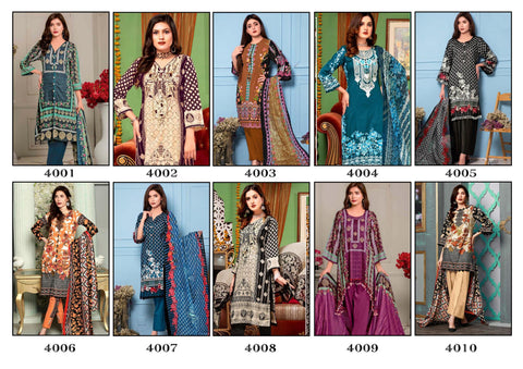 Nafisa Cotton Monsoon Cotton Collection Vol 4 Pakistani Karachi Suit