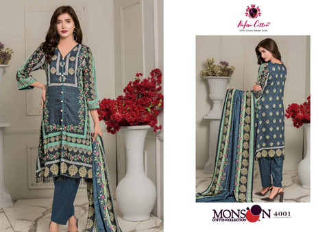 Nafisa Cotton Monsoon Cotton Collection Vol 4 Pakistani Karachi Suit