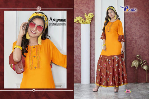 Bonie Nisha Rayoon Fabric Pakistani Designer Salwar Kameez