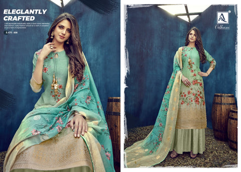 Alok Suits Odhani Pakistani Designer Salwar Kameez Collection