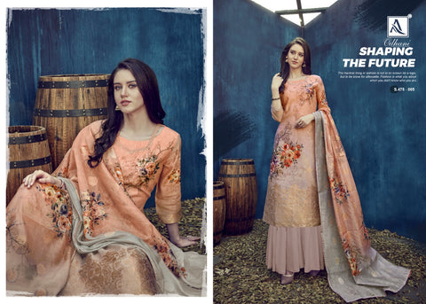 Alok Suits Odhani Pakistani Designer Salwar Kameez Collection
