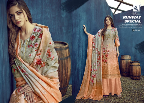 Alok Suits Odhani Pakistani Designer Salwar Kameez Collection