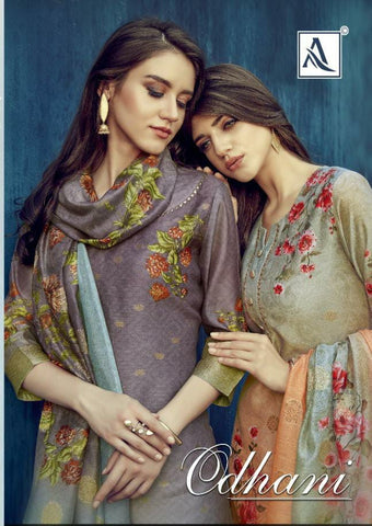 Alok Suits Odhani Pakistani Designer Salwar Kameez Collection