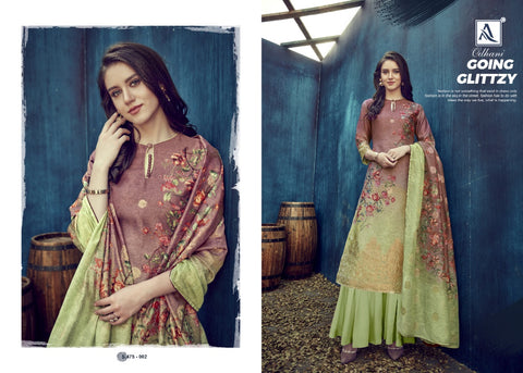 Alok Suits Odhani Pakistani Designer Salwar Kameez Collection