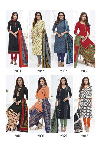 Sandhya Print Presents Odhani Cotton Casual Wear Salwar Suits