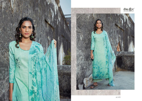 ACIRA BY OMTEX COTTON DIGITAL PRINT WITH EMBROIDERY SUIT COLLECTION