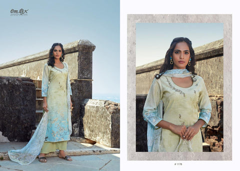 ACIRA BY OMTEX COTTON DIGITAL PRINT WITH EMBROIDERY SUIT COLLECTION
