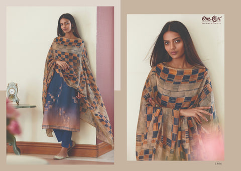 Omtex Presents Era Pure Pashmina Fancy Designer Salwar Suits