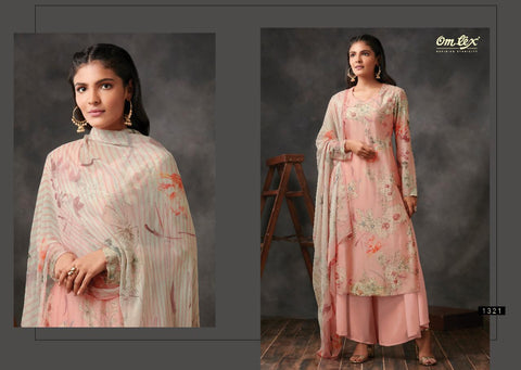 Omtex Presents Row Asfa Silk Fancy Designer Salwar Kameez