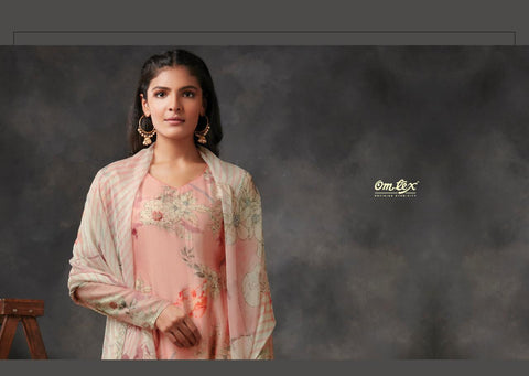 Omtex Presents Row Asfa Silk Fancy Designer Salwar Kameez