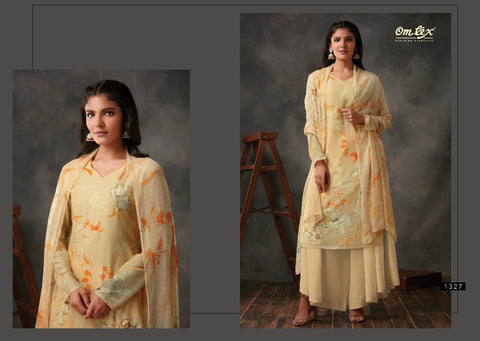 Omtex Presents Row Asfa Silk Fancy Designer Salwar Kameez