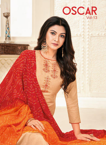 Oscar Vol 13 Pure Cotton Fabric Casual Wear Salwar Suits