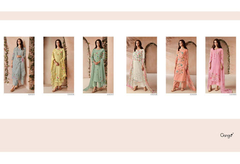 Ganga Odin Pakistani Embroidery Designer Salwar Kameez