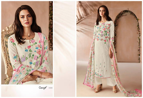 Ganga Odin Pakistani Embroidery Designer Salwar Kameez