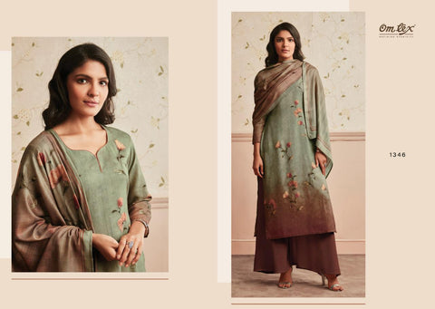 Omtex Presents Reef Pashmina Printed Fancy Designer Salwar Kameez
