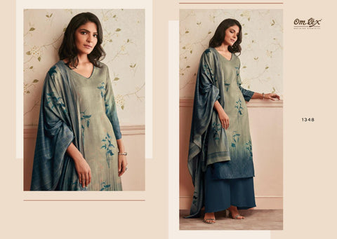 Omtex Presents Reef Pashmina Printed Fancy Designer Salwar Kameez