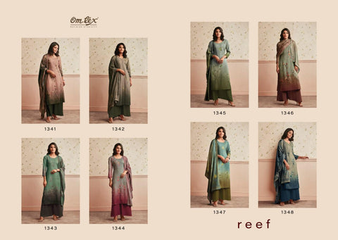 Omtex Presents Reef Pashmina Printed Fancy Designer Salwar Kameez