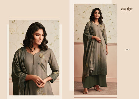 Omtex Presents Reef Pashmina Printed Fancy Designer Salwar Kameez